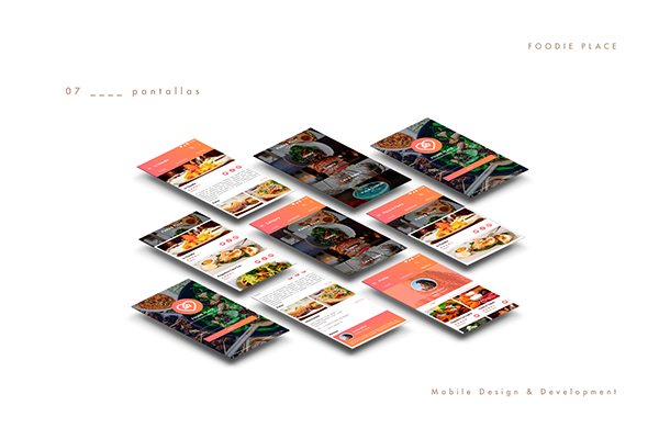 Design APP - Foodie Place 8