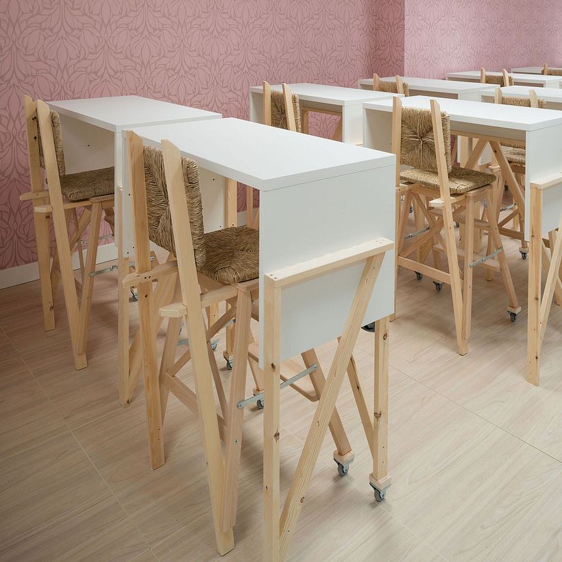Izaskun Chinchilla diseña un coworking con 'Ikea Hacks' 6