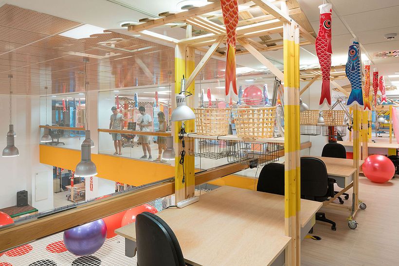 Izaskun Chinchilla diseña un coworking con 'Ikea Hacks' 8