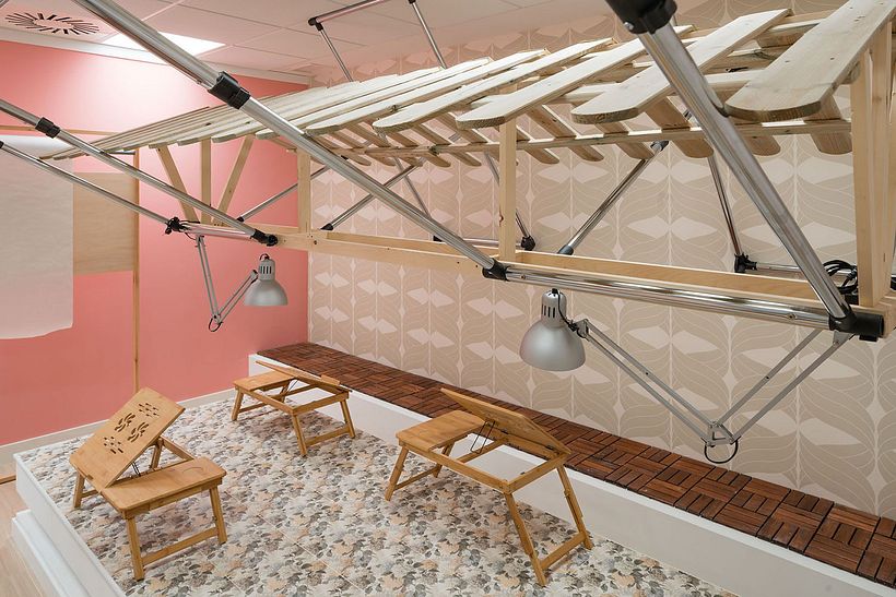 Izaskun Chinchilla diseña un coworking con 'Ikea Hacks' 14