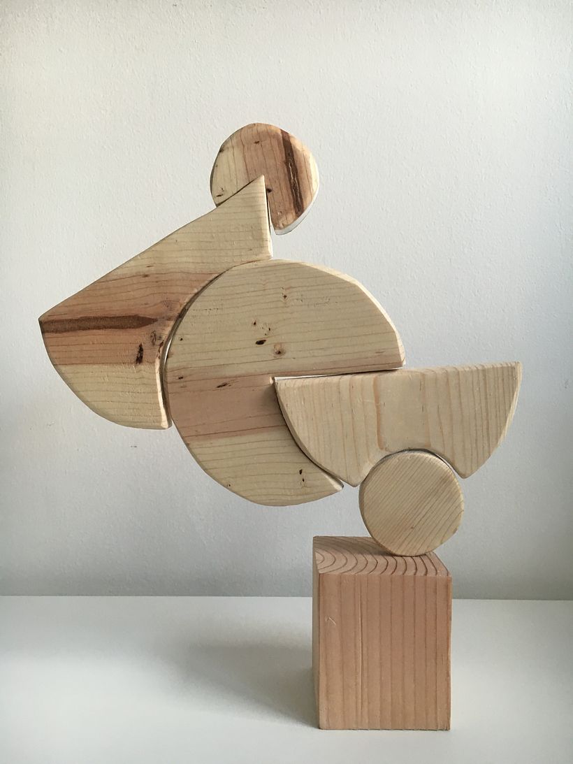 wooden modular sculptures 1