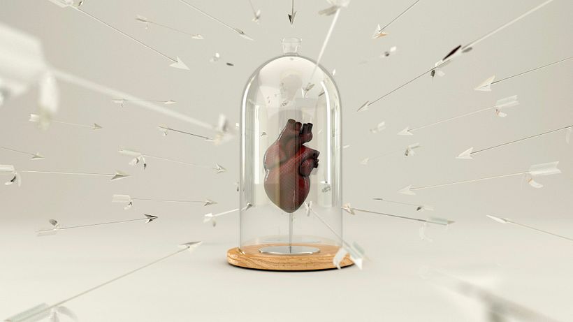 Glass heart 3