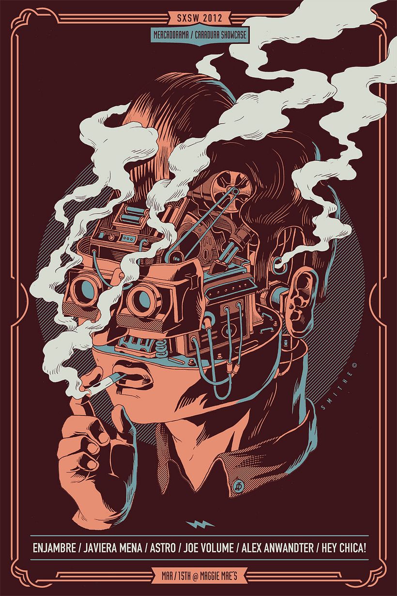 Smithe y sus calaveras futuristas 19