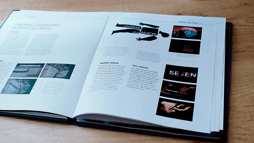 Memoria del Proyecto Final de Carrera en formato libro – Títulos de Crédito para Inception 6