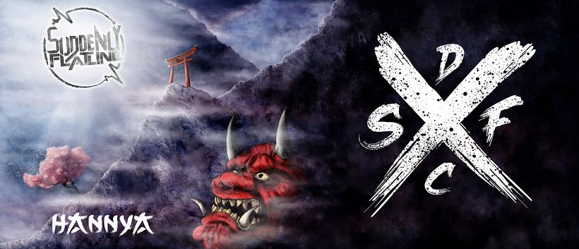 Suddenly Flatline - Hannya Artwork 1