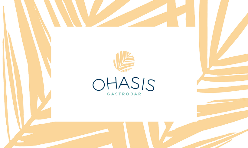Branding y naming del Gastrobar OHASIS 1