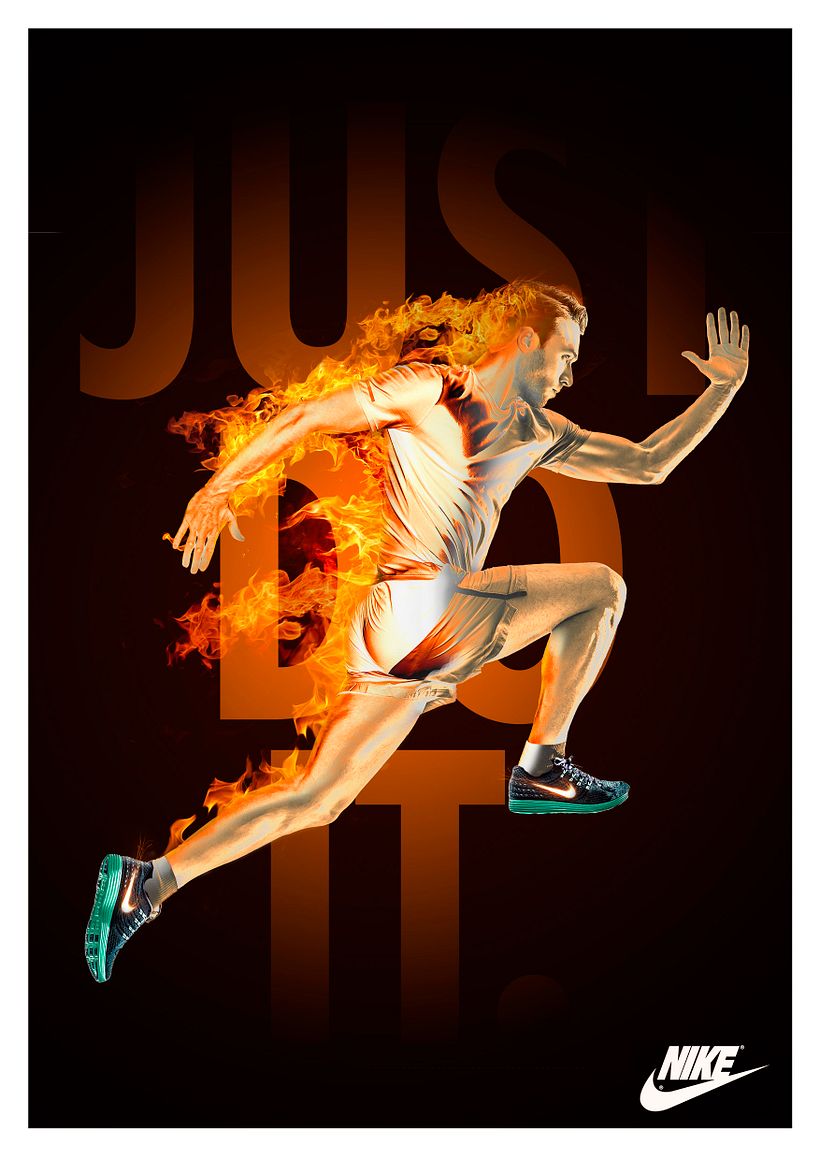 Cartel prototipo Nike. -1