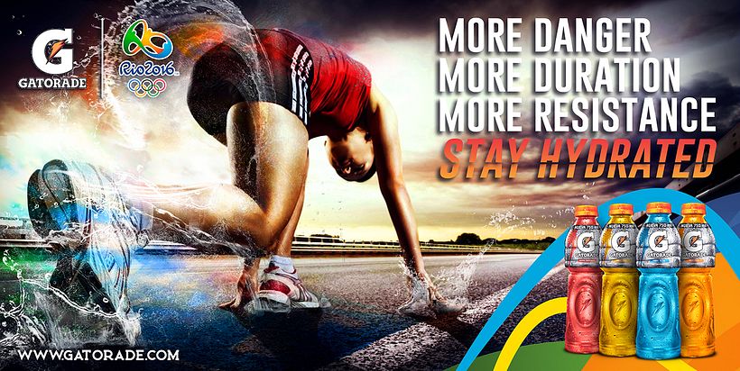 Gatorade RIO 2016 - Tasarım