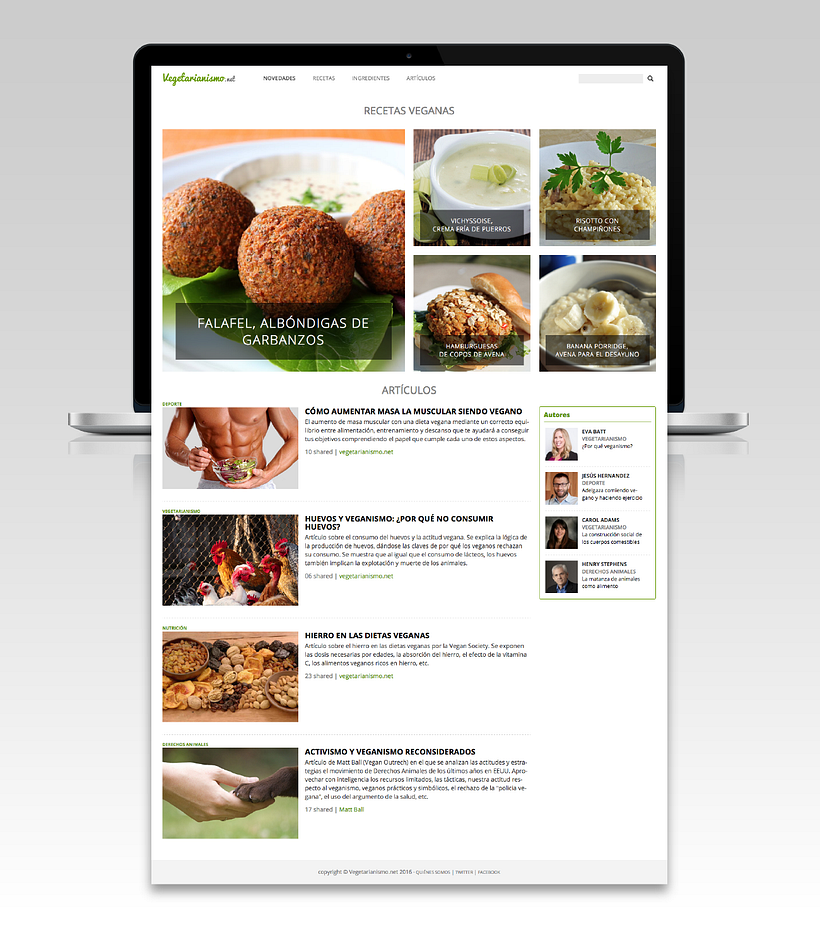 Blog sobre el vegetarianismo 1