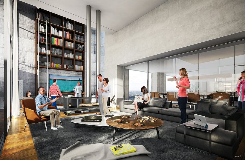 3d Visualización Arquitectónica - Interiores 5