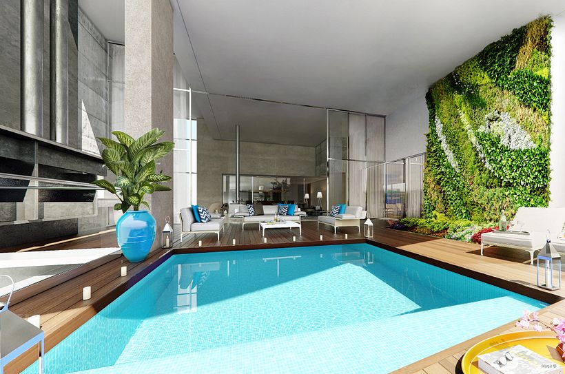3d Visualización Arquitectónica - Interiores 4