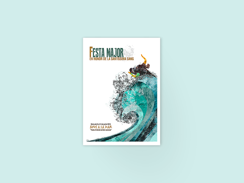 Propuesta cartel Fiestas de Denia 5