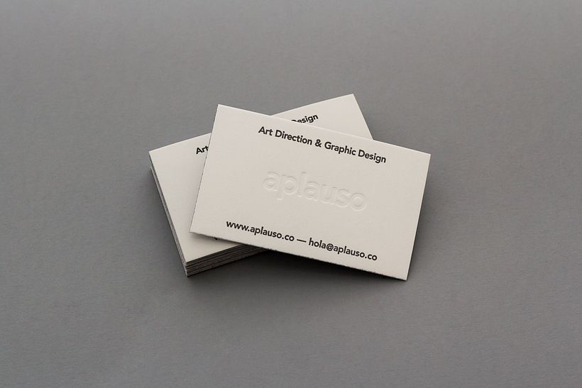 APLAUSO — TARJETAS 0
