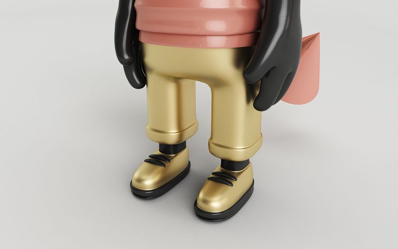 Mi Proyecto del curso: Diseño de personajes en Cinema 4D: del boceto a la impresión 3D. - 3D