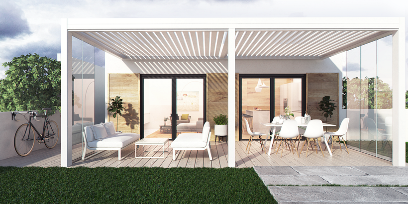 Infografías Fachada-Terraza-Salón-Cocina -1