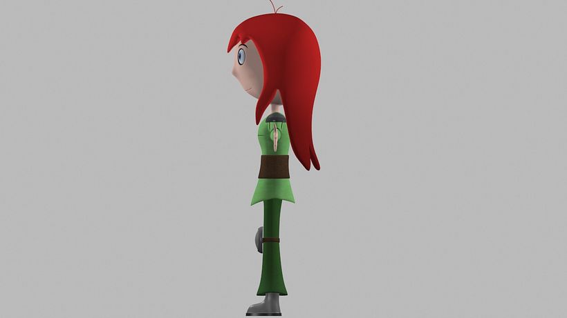 Seina. Modelado 3D 3
