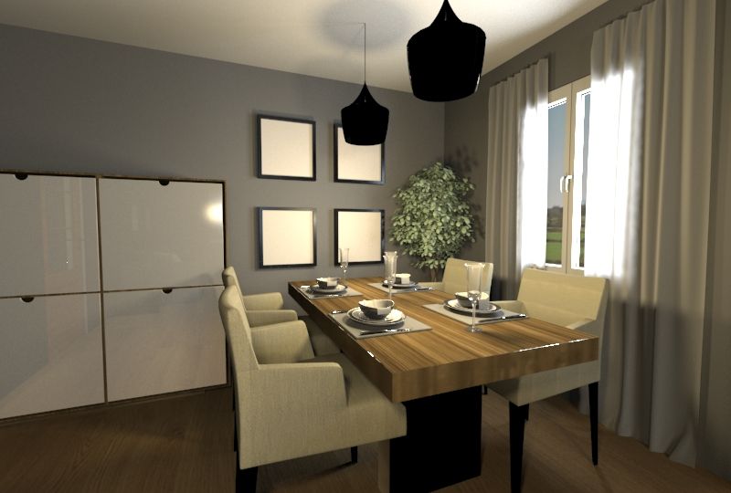Diseño salón/Comedor -1