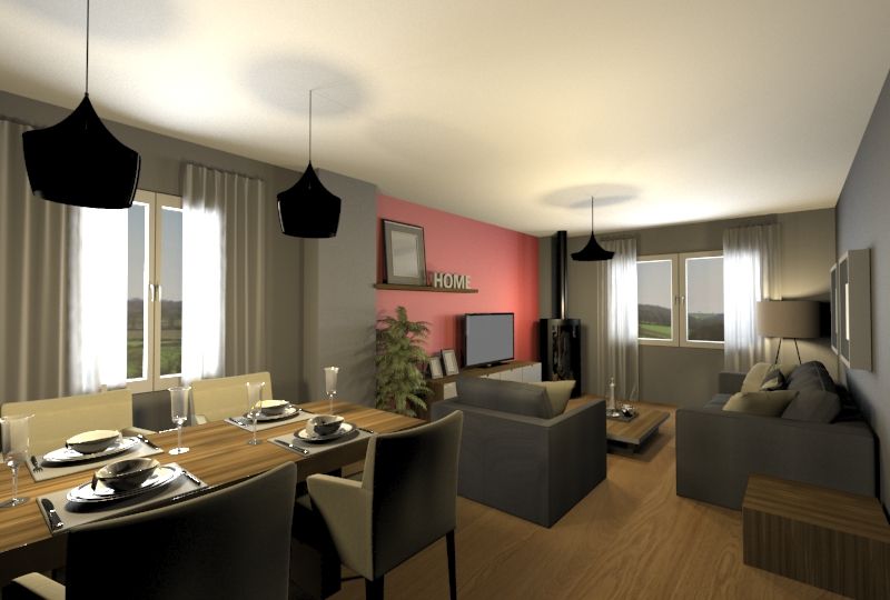 Diseño salón/Comedor 1