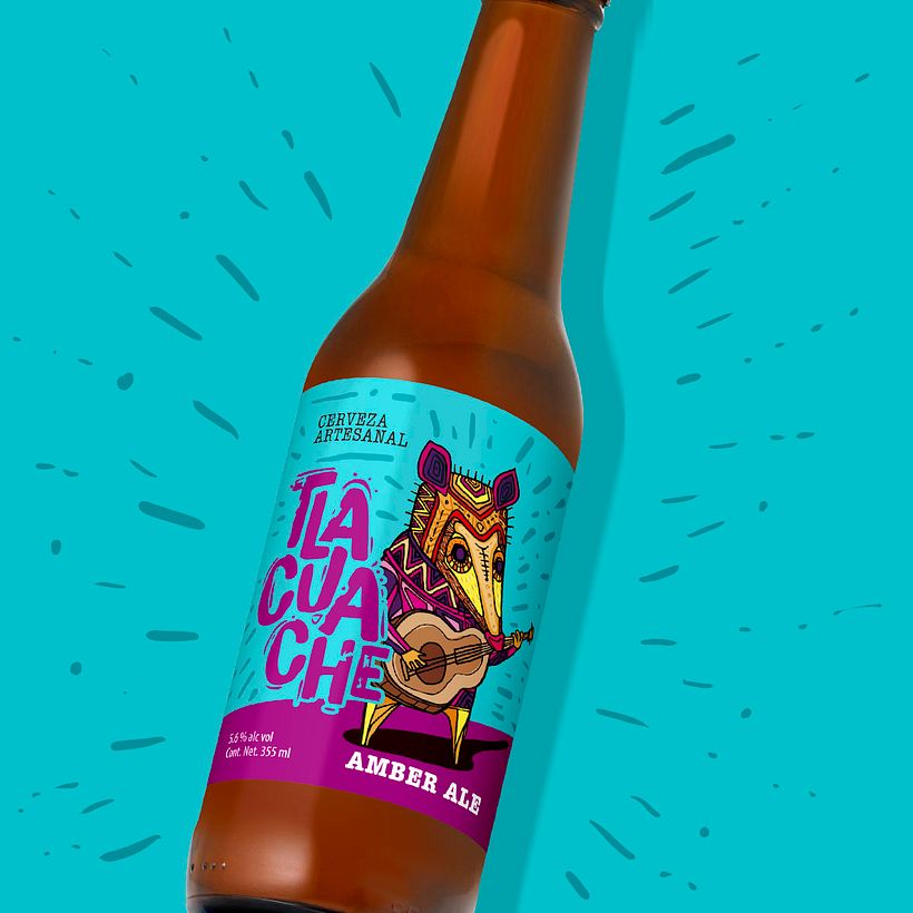 Cerveza artesanal Tlacuache 6