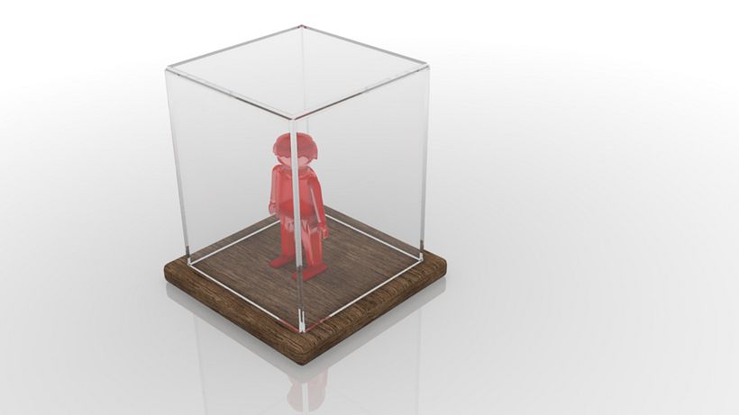Modelo 3DMax: Click semitransparente 3
