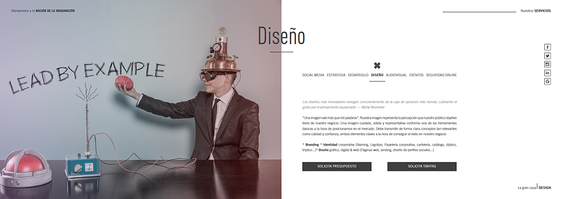 Interactive Dossier Design 3