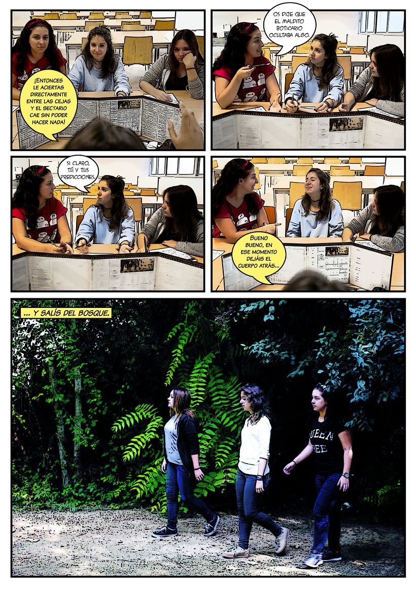 Cómic inspirado en un juego de rol de Cthulhu 2