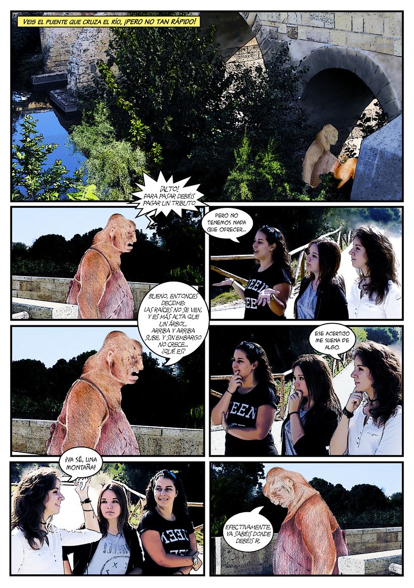Cómic inspirado en un juego de rol de Cthulhu 3