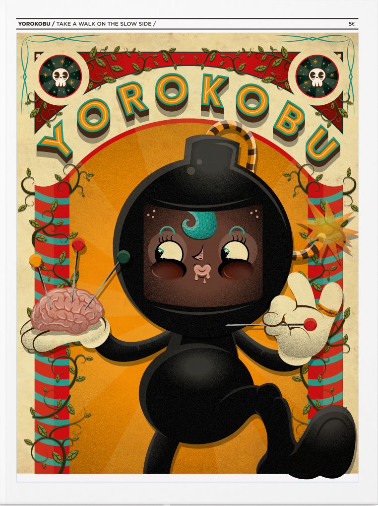 Portada y contraportada revista Yorokobu -1