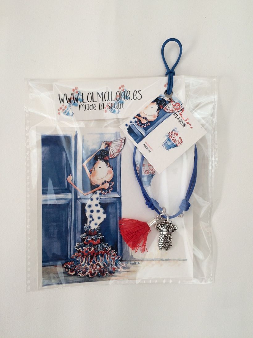 Muy flamencas:  Mini prints y pulseras.  5