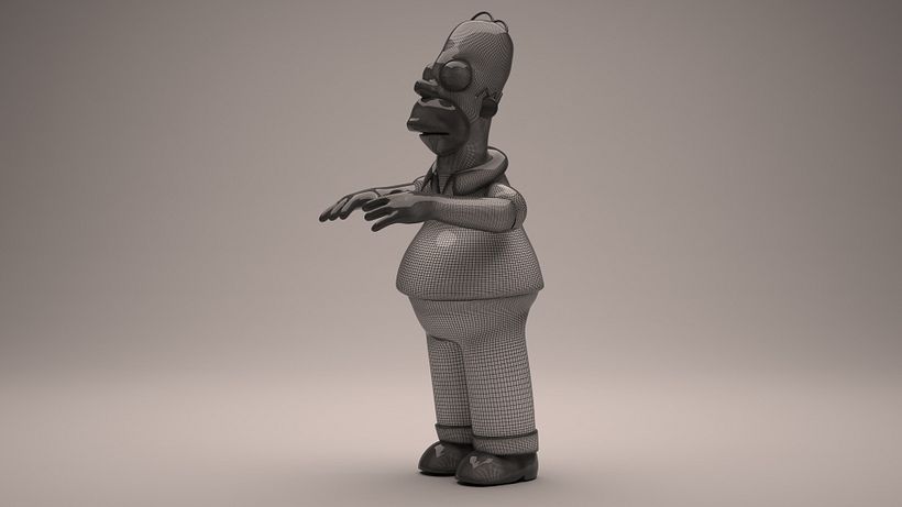 Homer Simpson de Los Simpson  1