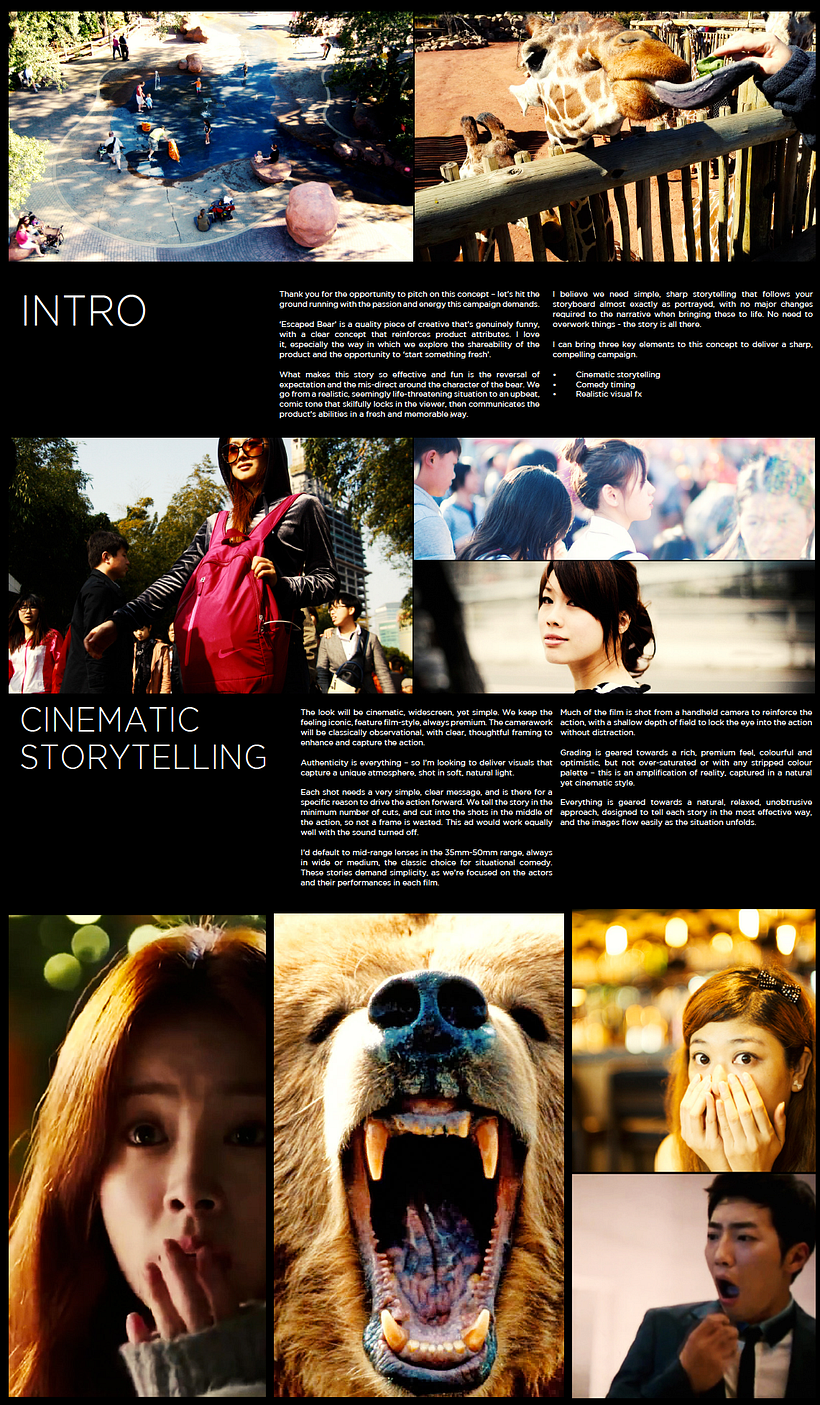 Shooting Board - Doublemint 'Escaped Bear' 3