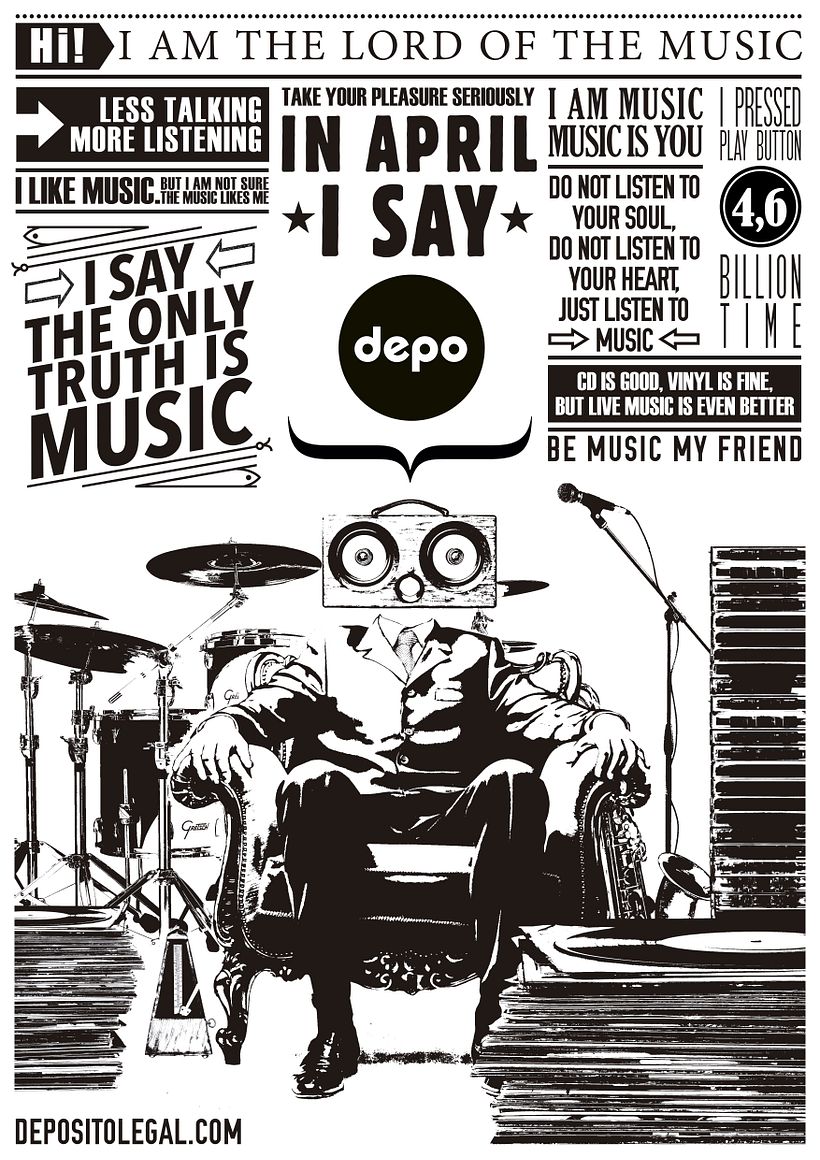 Cartel Deposito Legal 0