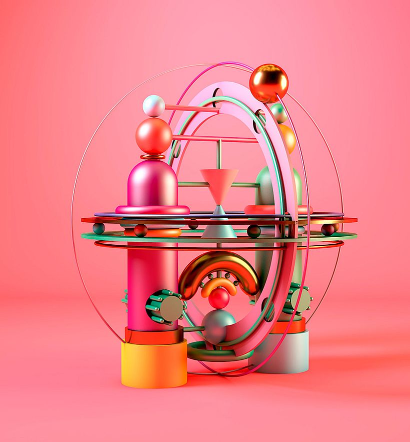 Hipertotems geométricos en 3D 5