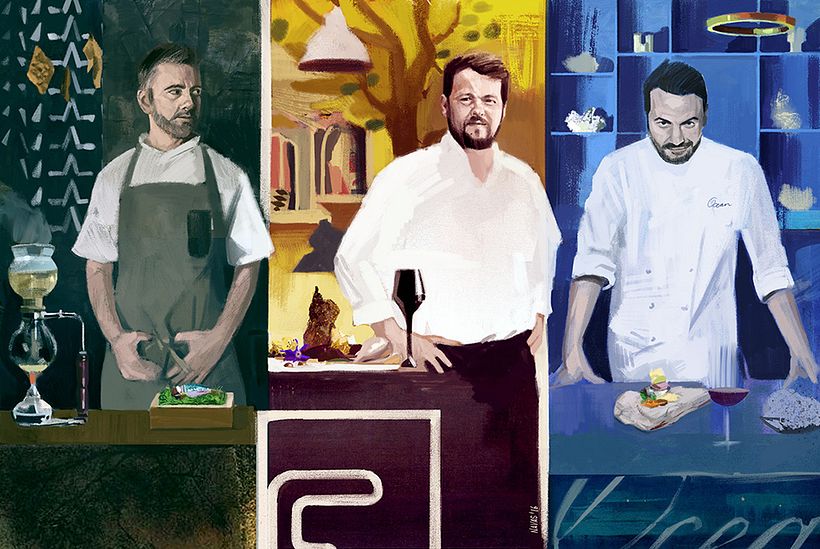 Ilustraciones para Food Republic 0