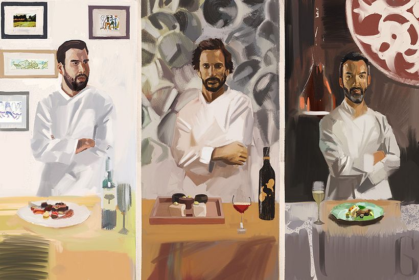 Ilustraciones para Food Republic 1