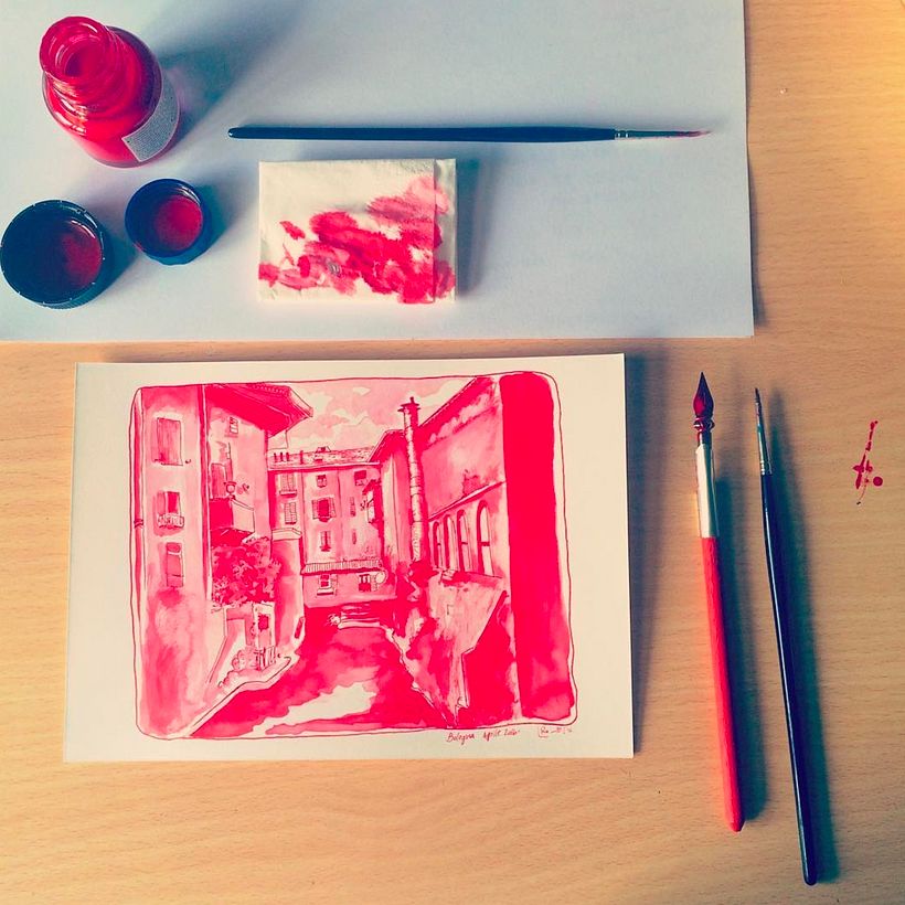 watercolor · ink · 2