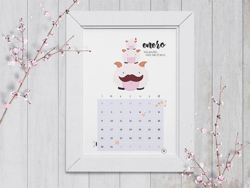 Calendario Enero 2017 -1
