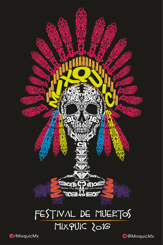 Ilustración Tipográfica "Día de Muertos" 0