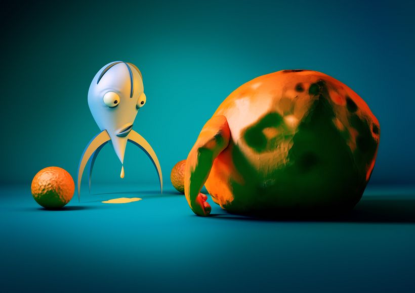 Mi Proyectos del curso: Introducción exprés al 3D: de cero a render con Cinema 4D 1