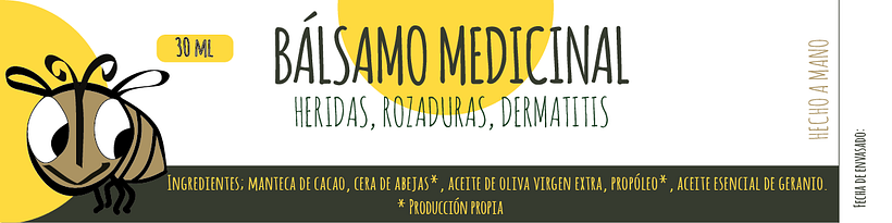 Etiquetas para cosmética apícola 2