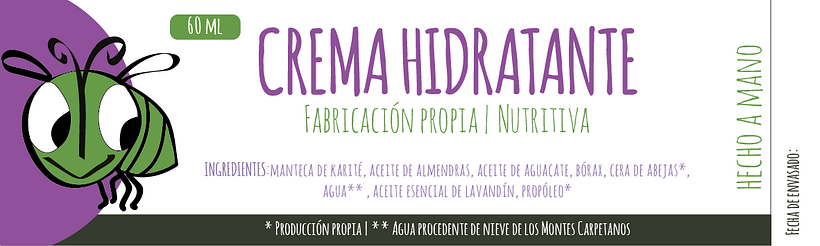 Etiquetas para cosmética apícola 3