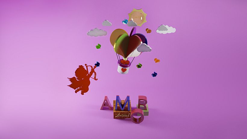 san valentin 3d cinema 4d 4