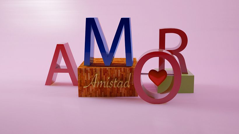san valentin 3d cinema 4d 5