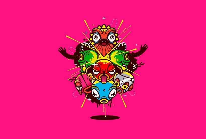 El bestiario digital de Oscar Moctezuma 11