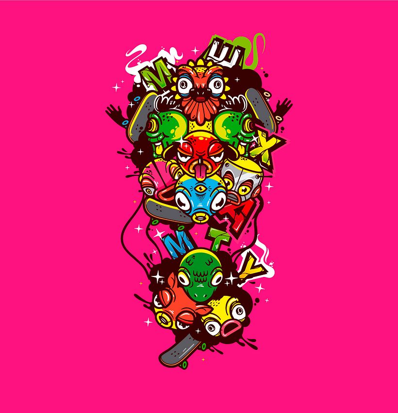 El bestiario digital de Oscar Moctezuma 14