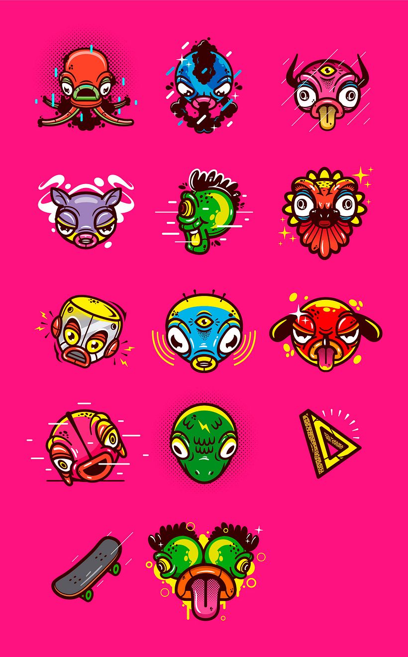 El bestiario digital de Oscar Moctezuma 16