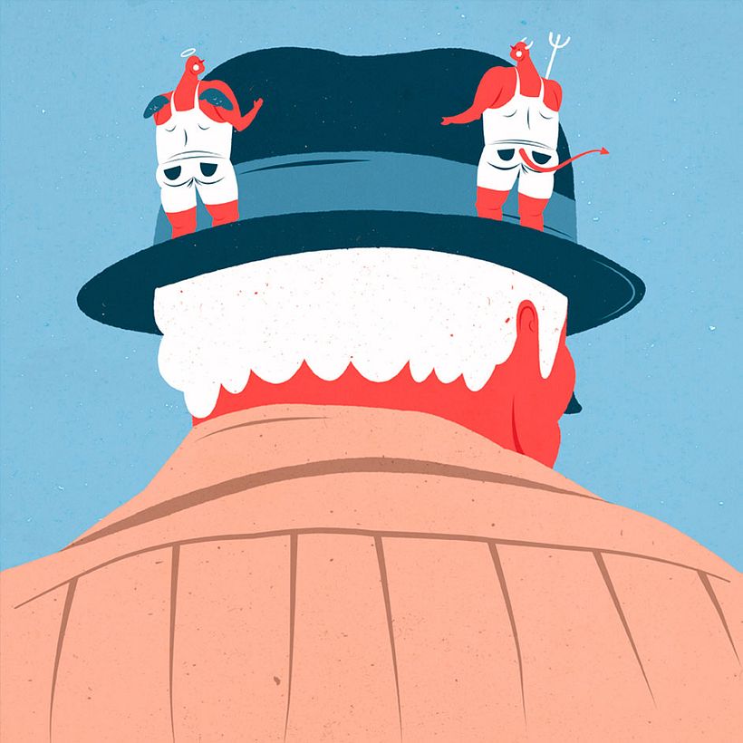 El mismo diablo se cuela en las ilustraciones de Tiago Galo 20