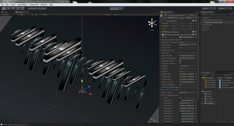 Audio Spectrum Visualisation 1