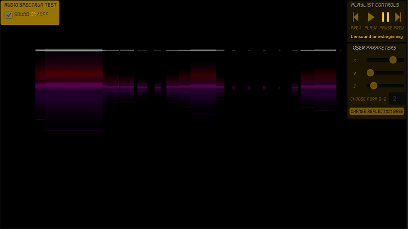 Audio Spectrum Visualisation 2