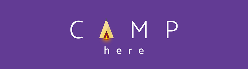 Camp Here App - Design